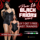 Black Get Sculpted Colombian Waist Corset